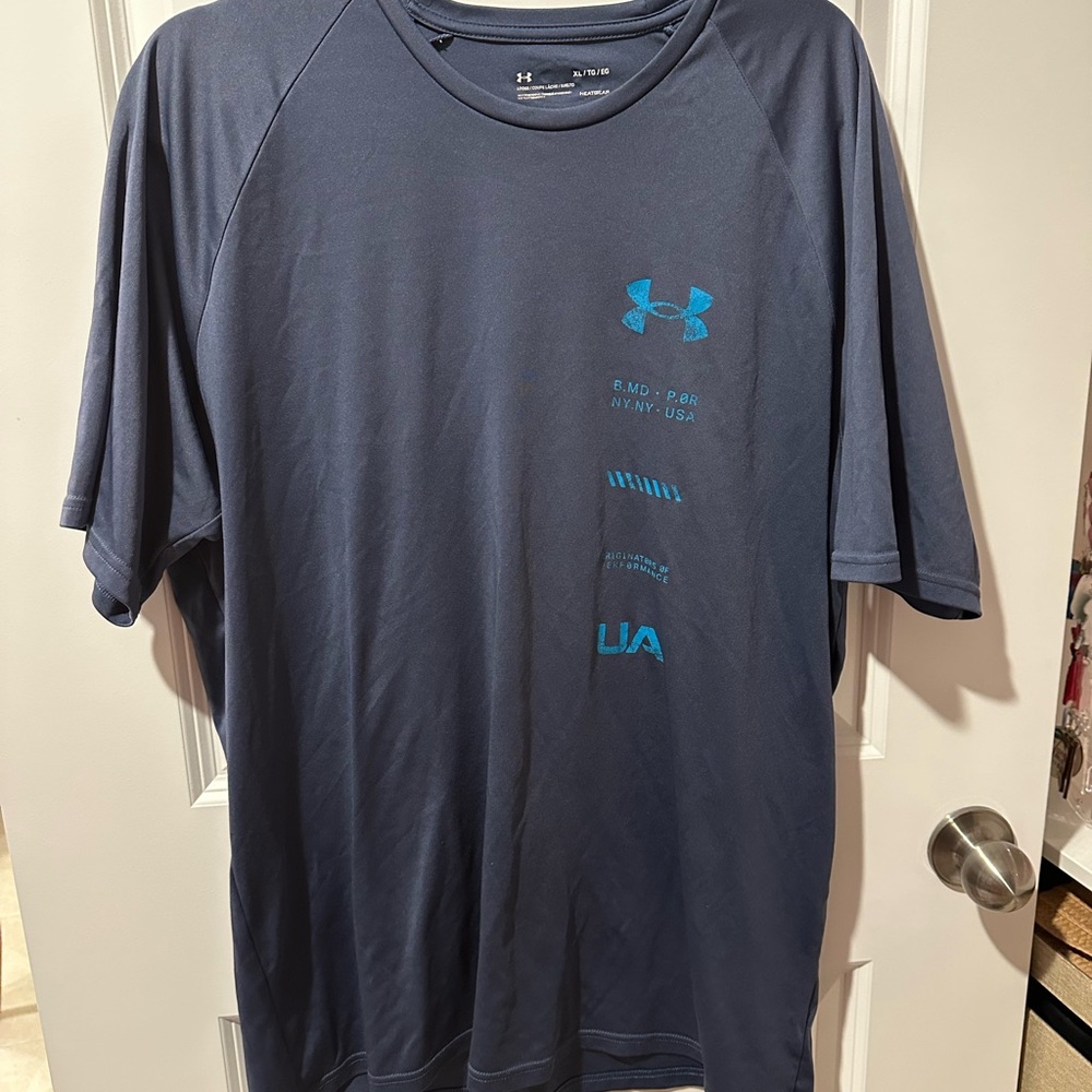 Under Armour Blue Short Sleeve Performance Tee